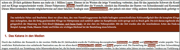 Darstellung des Beispielkastens