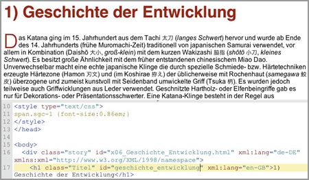 Textanker setzen im HTML-Code