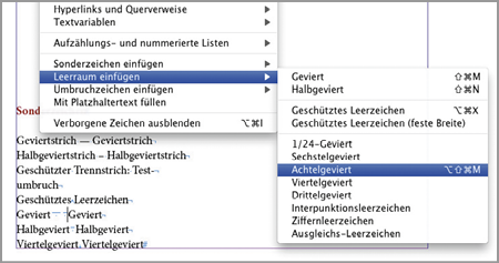 Leerräume in InDesign durch Leerzeichen im ePub ersetzen