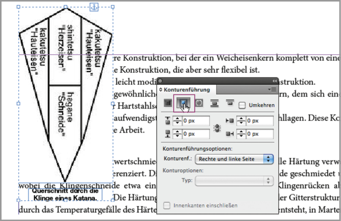 Icon »Konturenführung um Begrenzungsrahmen«