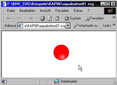 Ergebnis des Quellcodes im Browser