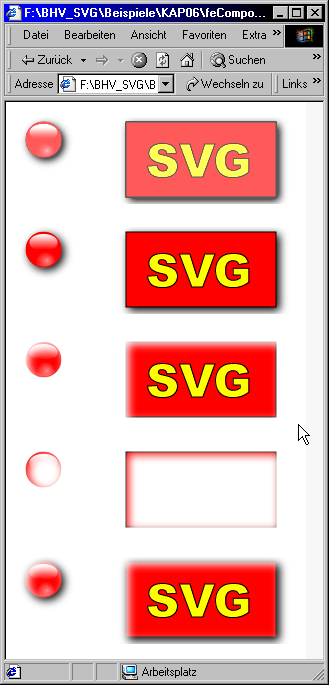 Ergebnis des Filters mit den Optionen arithmetic, over, in, out, atop und xor