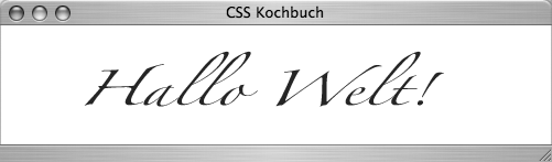 HTML-Überschrift wurde durch Bild ersetzt