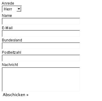 Submit-Button, der wie HTML-Text dargestellt wird