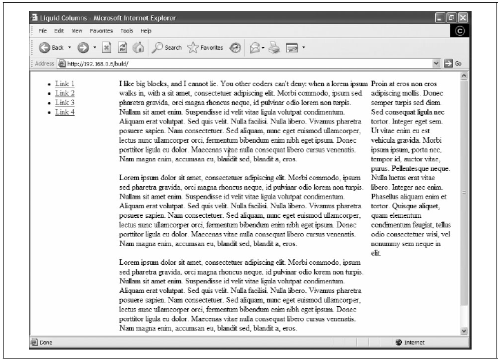 Mit speziellen CSS-Regeln funktioniert Layout nun auch im IE für Windows