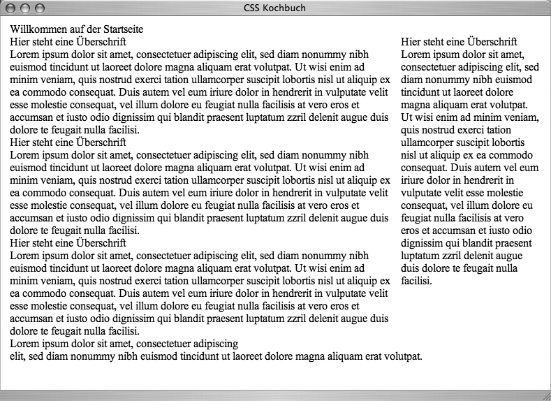 Gleiche Seite wie in vorheriger Abbildung, diesmal ohne Kontraste