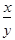 Fractions and radicals: example 1