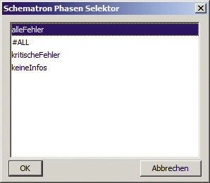 Erweiterte Phasen für das Arche-Schema