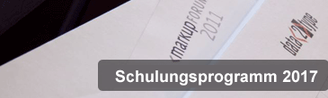 Programm 2017 - Schulungen zu XML