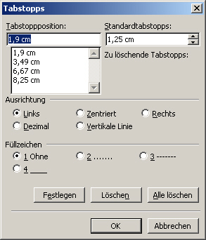 image - tab stops