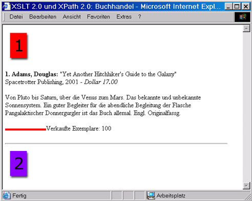 Buchdatei mit Balkendiagramm