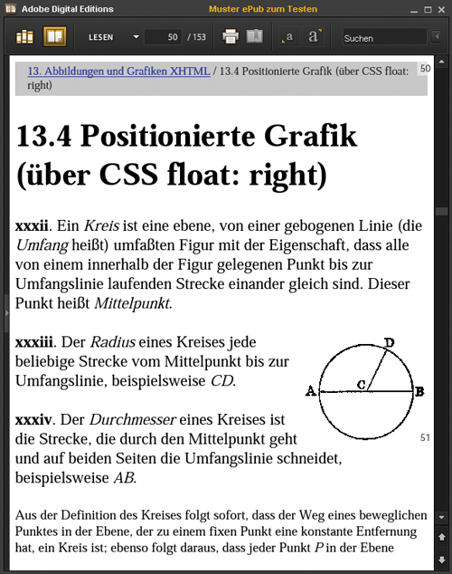 Positionierte Grafik in XHTML (Adobe Digital Editions)