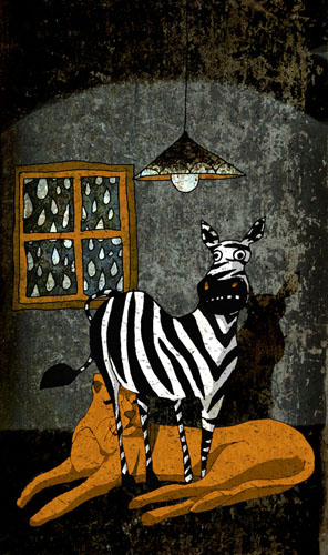 An illustration by Mehrdad Zaeri - Abenteuerreise