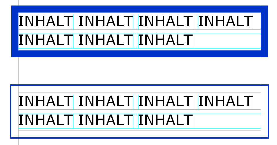 Formatierer-Ansicht