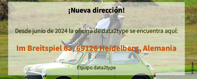 Nueva dirección: Im Breitspiel 6a, 69126 Heidelberg, Alemania